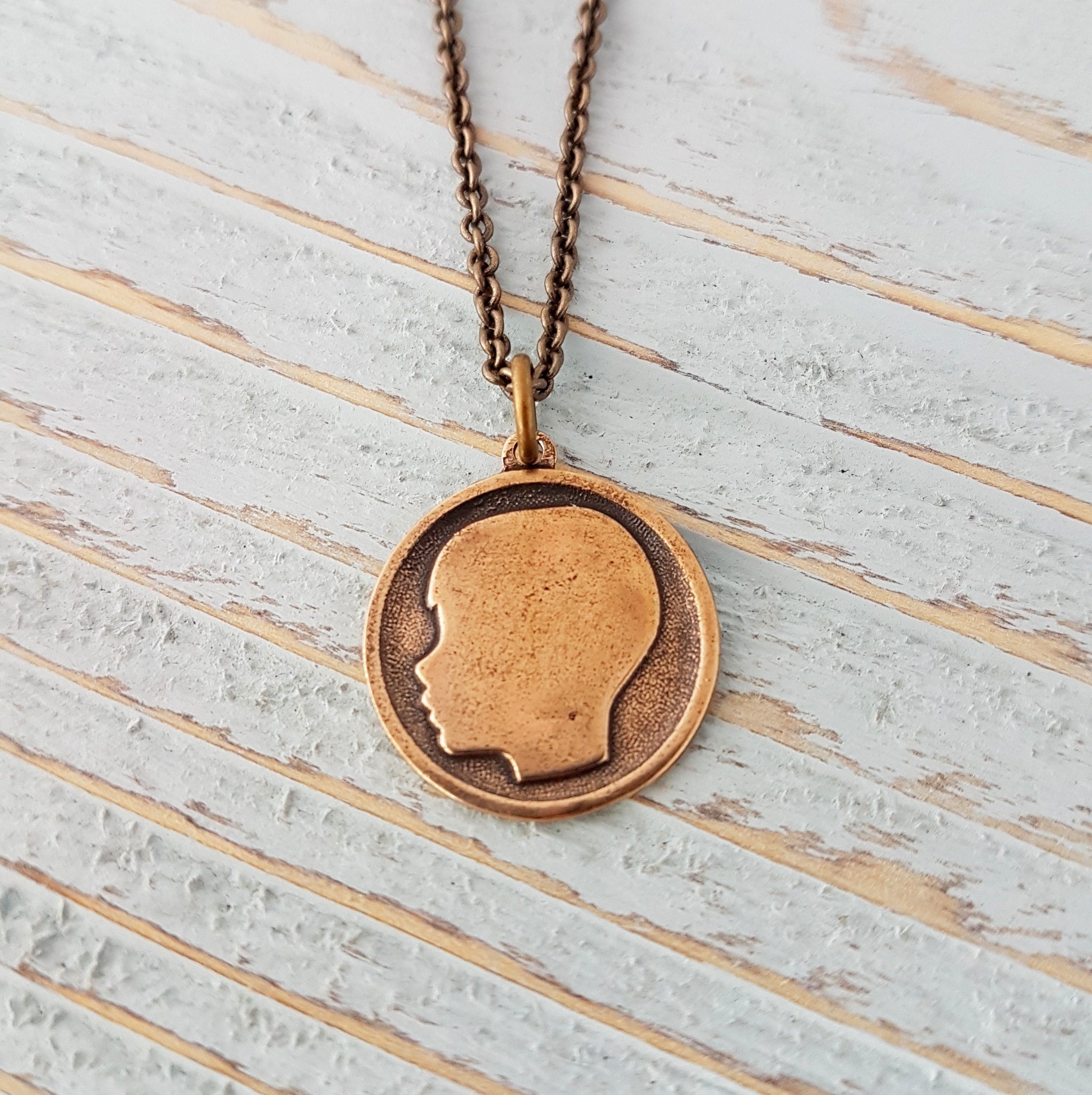 Personalized Boy Necklace for Sons - Custom Name Jewelry Simple Stylish